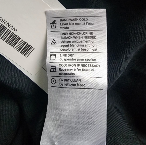 Vince V Neck Black Short Sleeve Top Size Large - Picture 10 of 14